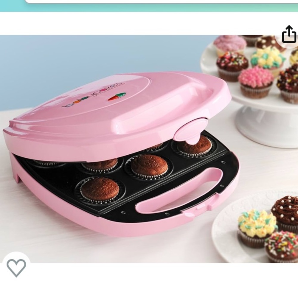 🧁BABYCAKES pink CUPCAKE baker NWOT